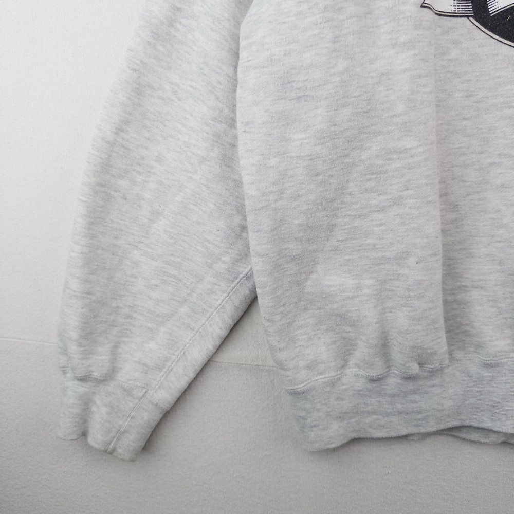 90's Vtg Eddie Bauer Gray Sweatshirt Mens XL Goose Big Logo Outdoors Crewneck - Picture 6 of 14